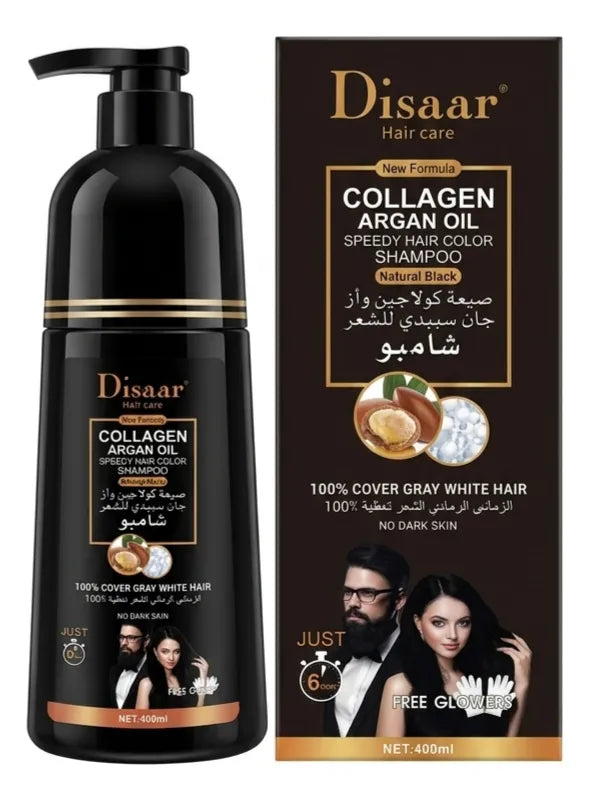 SHAMPOO ANTI CANAS DISSAR: DEVUÉLVELE VIDA Y COLOR A TU CABELLO