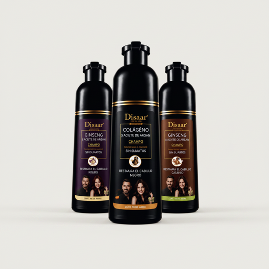 Shampoo Disaar: Cubre tus canas  mientras te duchas